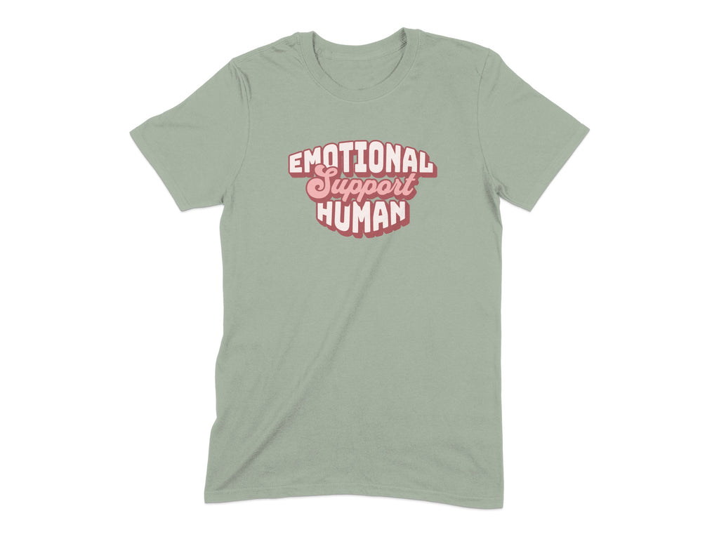 Emotional Support Human Graphic Tee product type