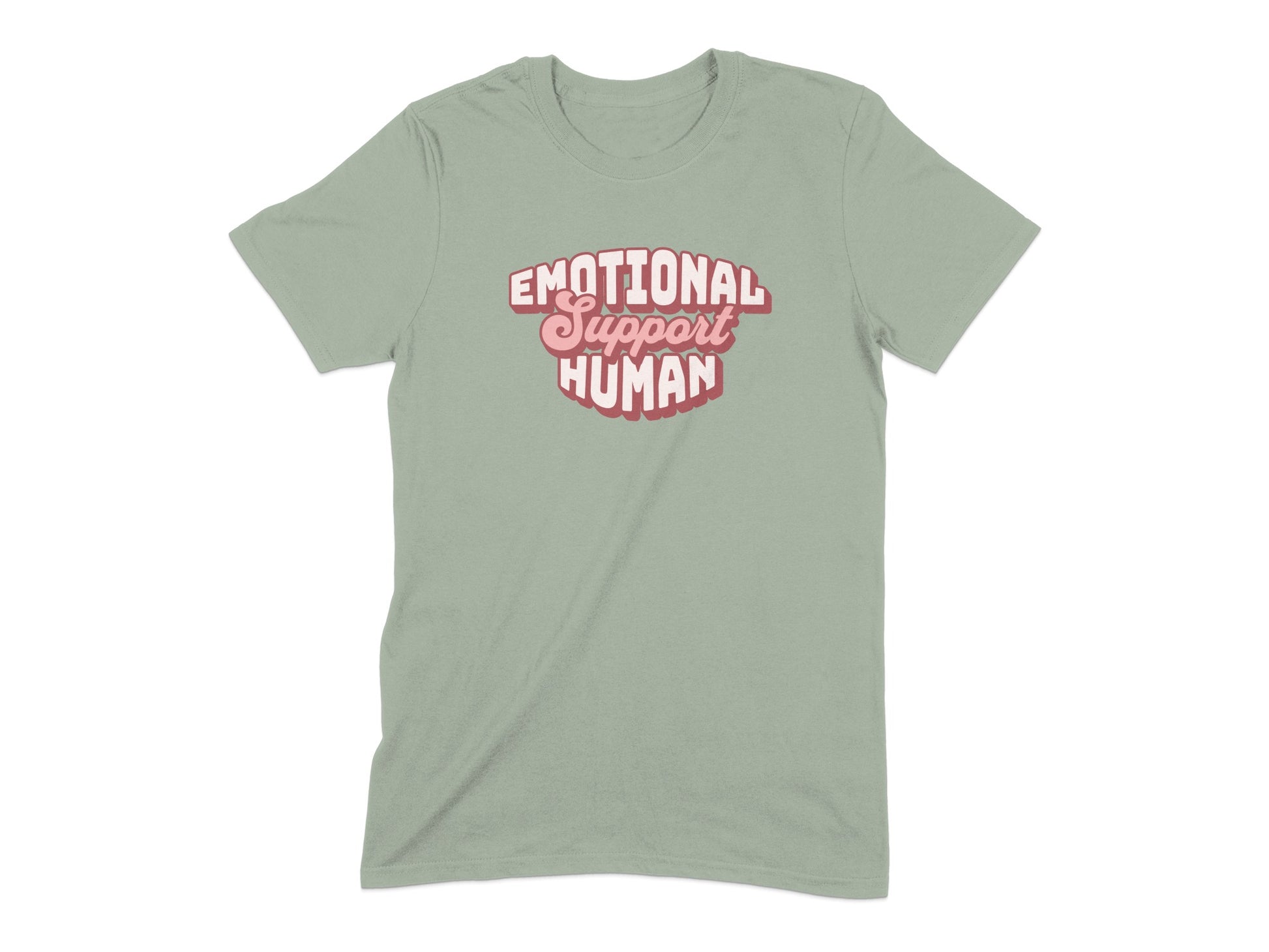 Emotional Support Human Graphic Tee product type