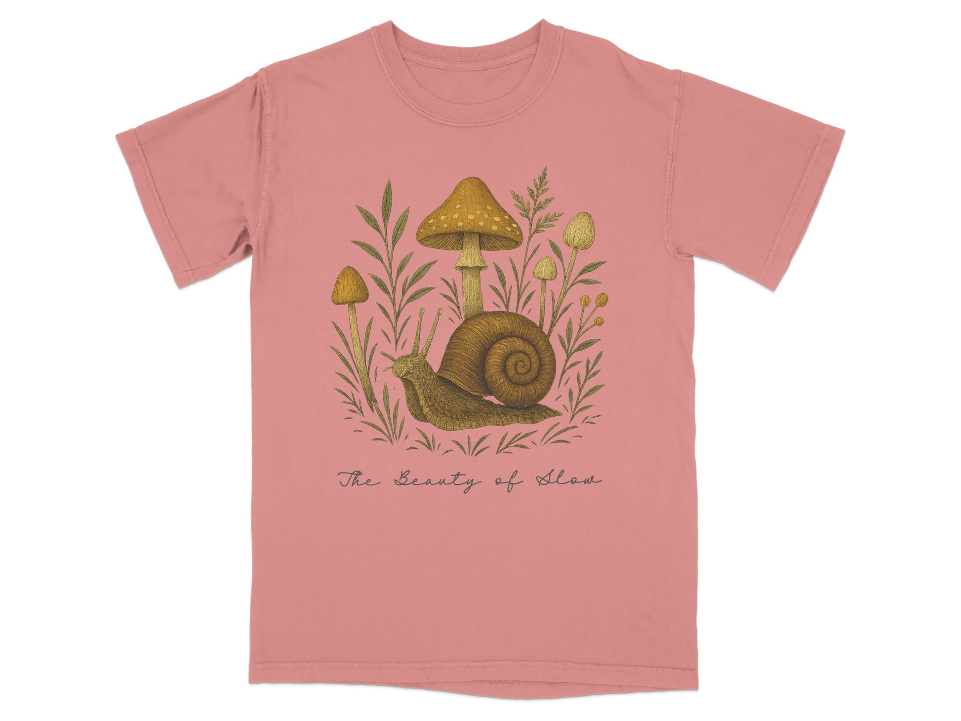 The Beauty of Ideas Snail with Mushrooms Shirt product