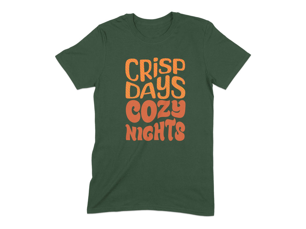 Crisp Days Cozy Nights Graphic Tee product