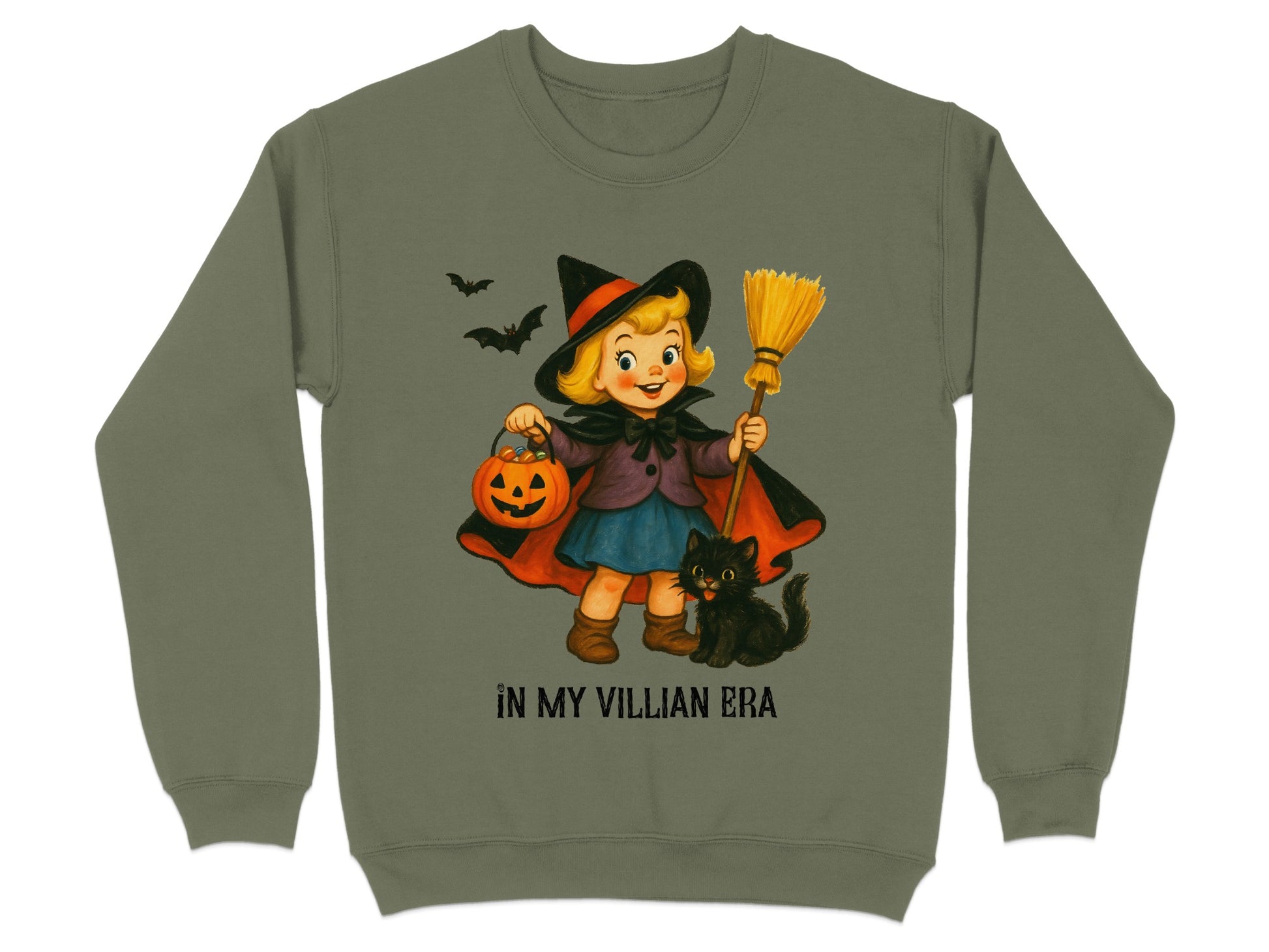 Halloween Cartoon Witch Sweatshirt product type