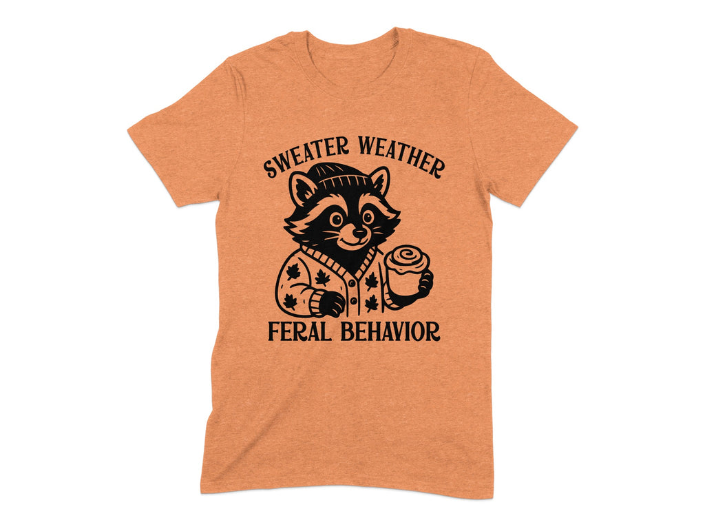 Sweater Weather Feral Behavior Graphic Tee product type