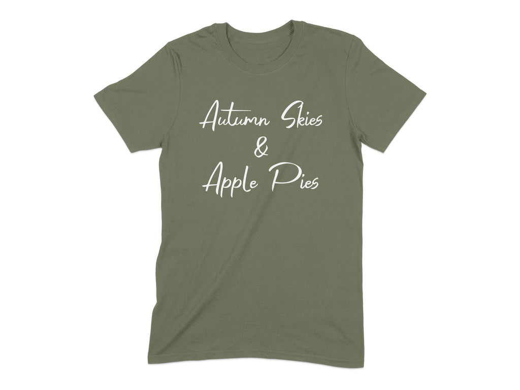 Autumn Skies and Apple Pies T-Shirt product