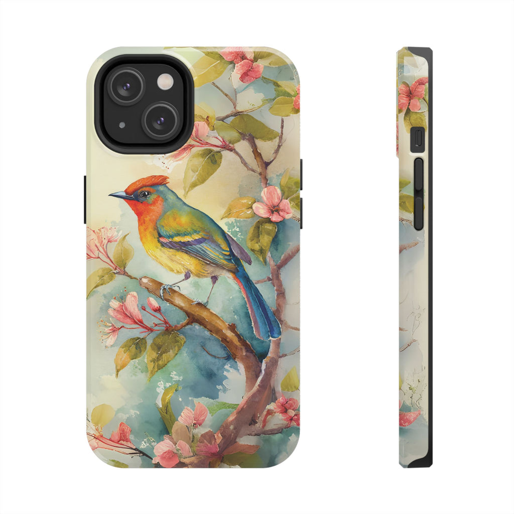 Colorful Songbird Tough Phone Case