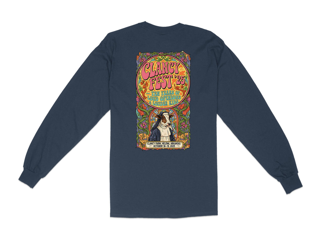 Clancy Fest Graphic Long Sleeve Shirt product type