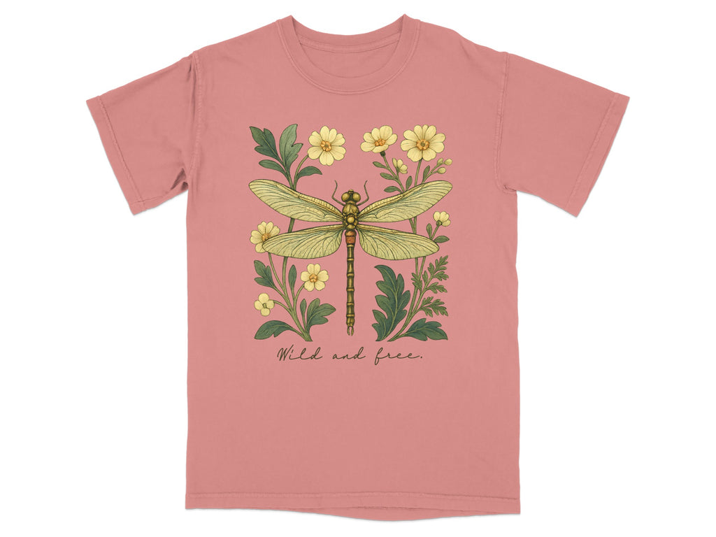 Wild and Free Dragonfly Graphic T-Shirt product