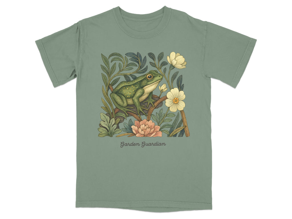 Garden Guardian Frog T-shirt delightful product
