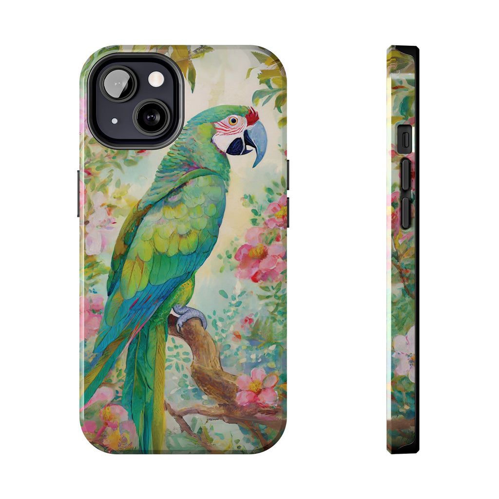 Tropical Parrot Phone Case