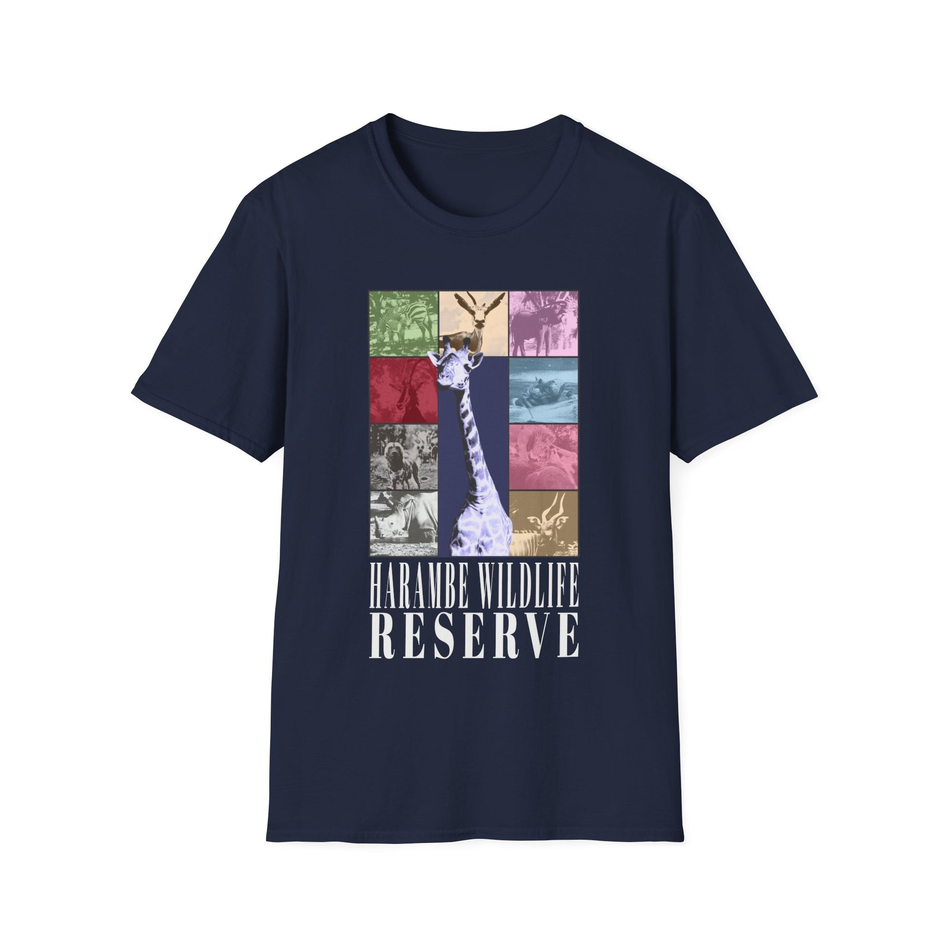 Animal Kingdom WDW Harambe Wildlife Reserve Swift Era Style Unisex Softstyle T-Shirt