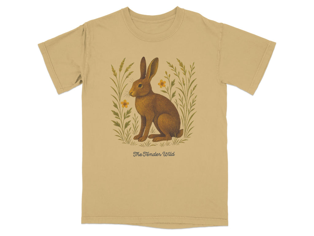 The Tender Wild Bunny Graphic Print T-Shirt product