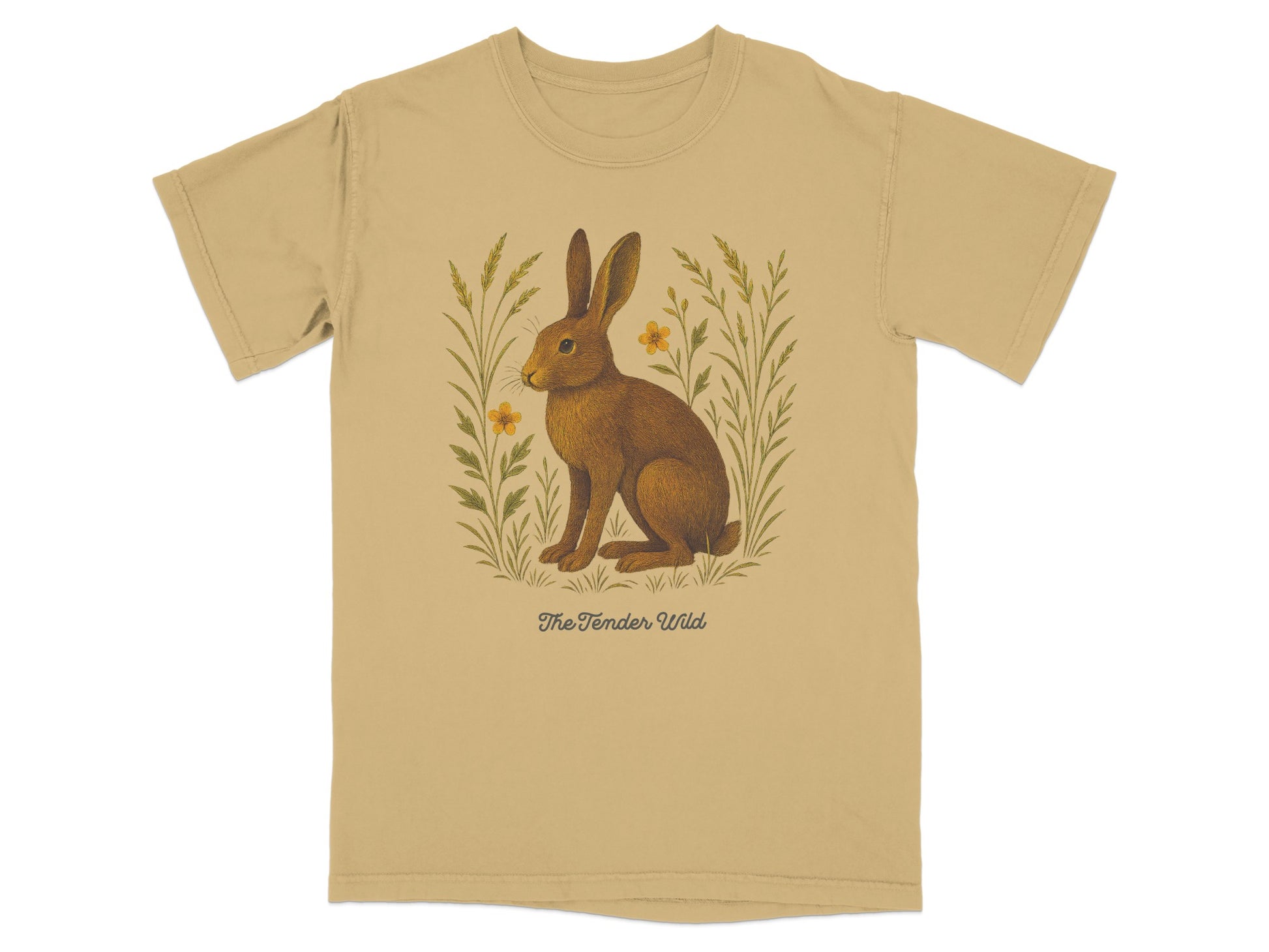 The Tender Wild Bunny Graphic Print T-Shirt product