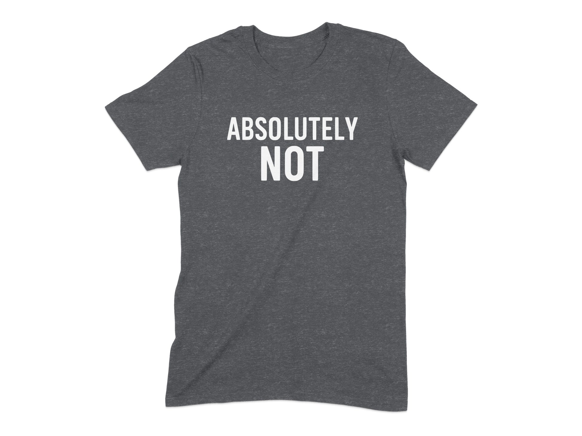 Absolutely Not Statement T-Shirt product type