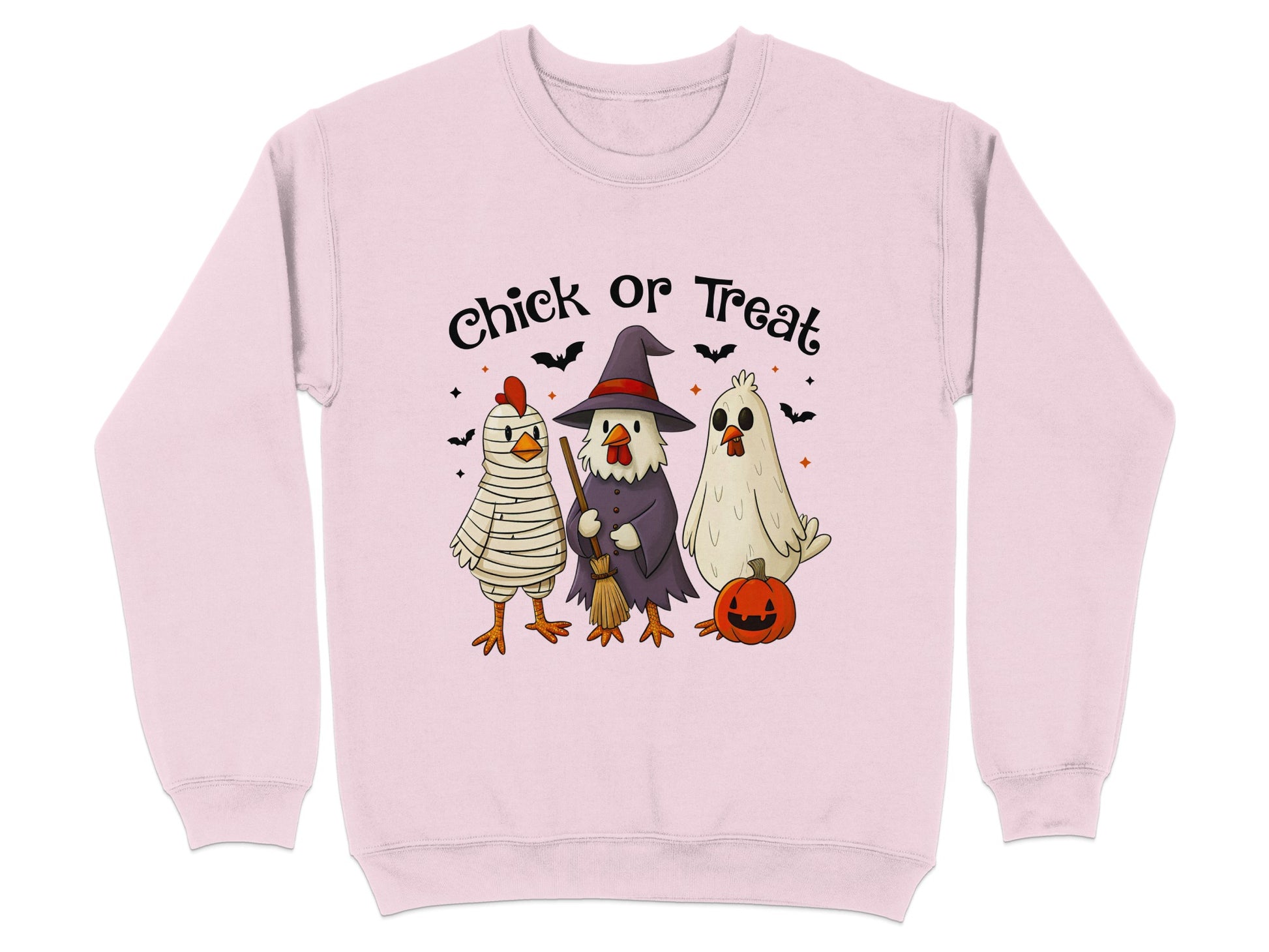 Halloween Chick or Treat Graphic Sweatshirt product
