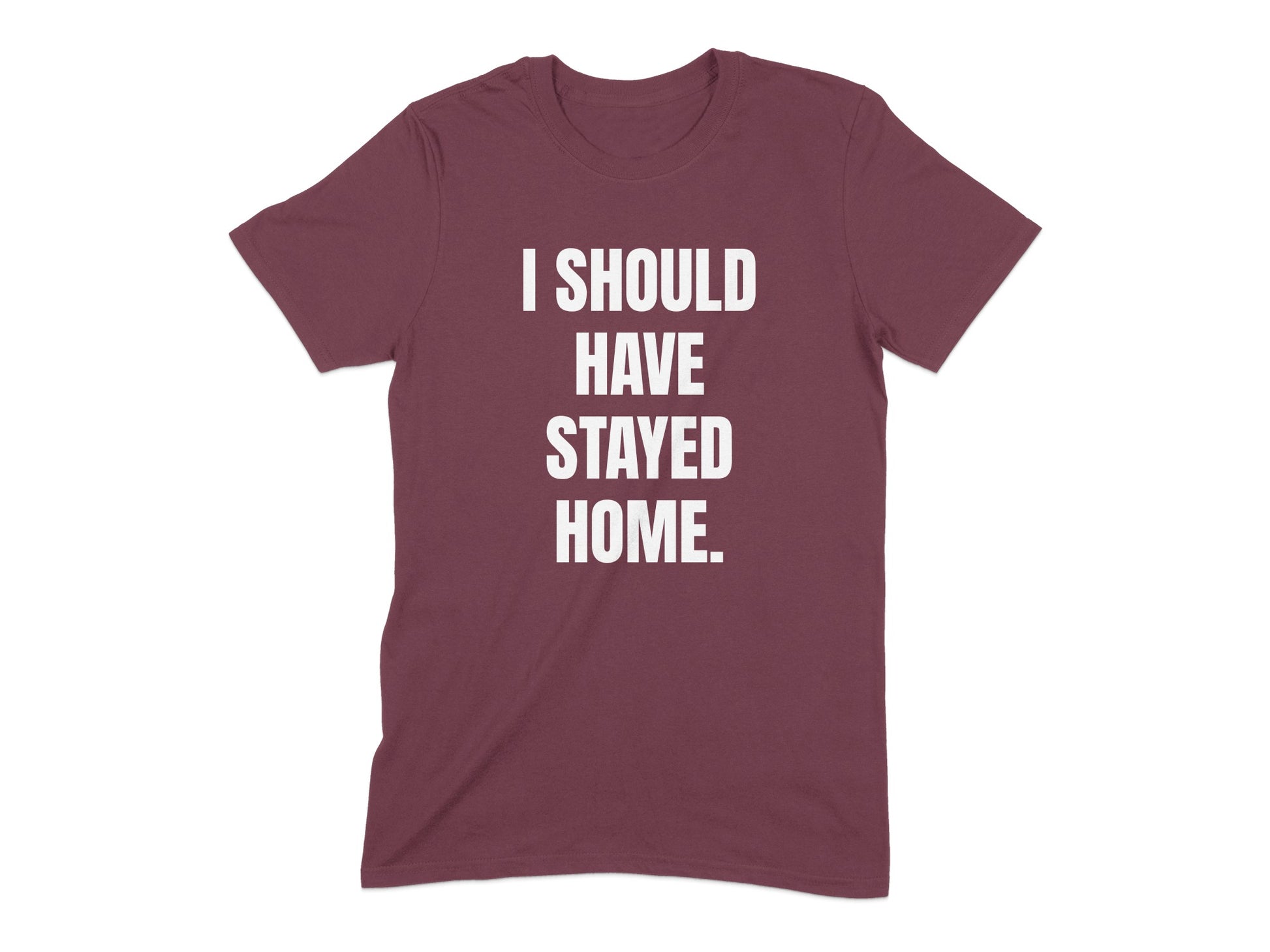 I Should Have Stayed Home Graphic T-Shirt product type