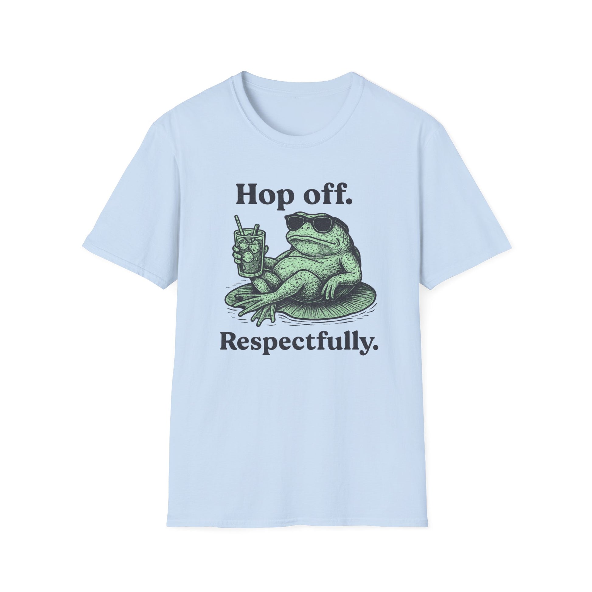 Funny Frog Quote Unisex Softstyle T-Shirt