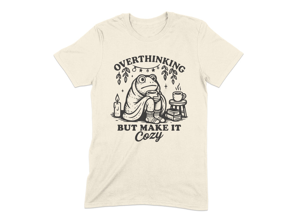 Overthinking But Make It Cozy Graphic Tee product