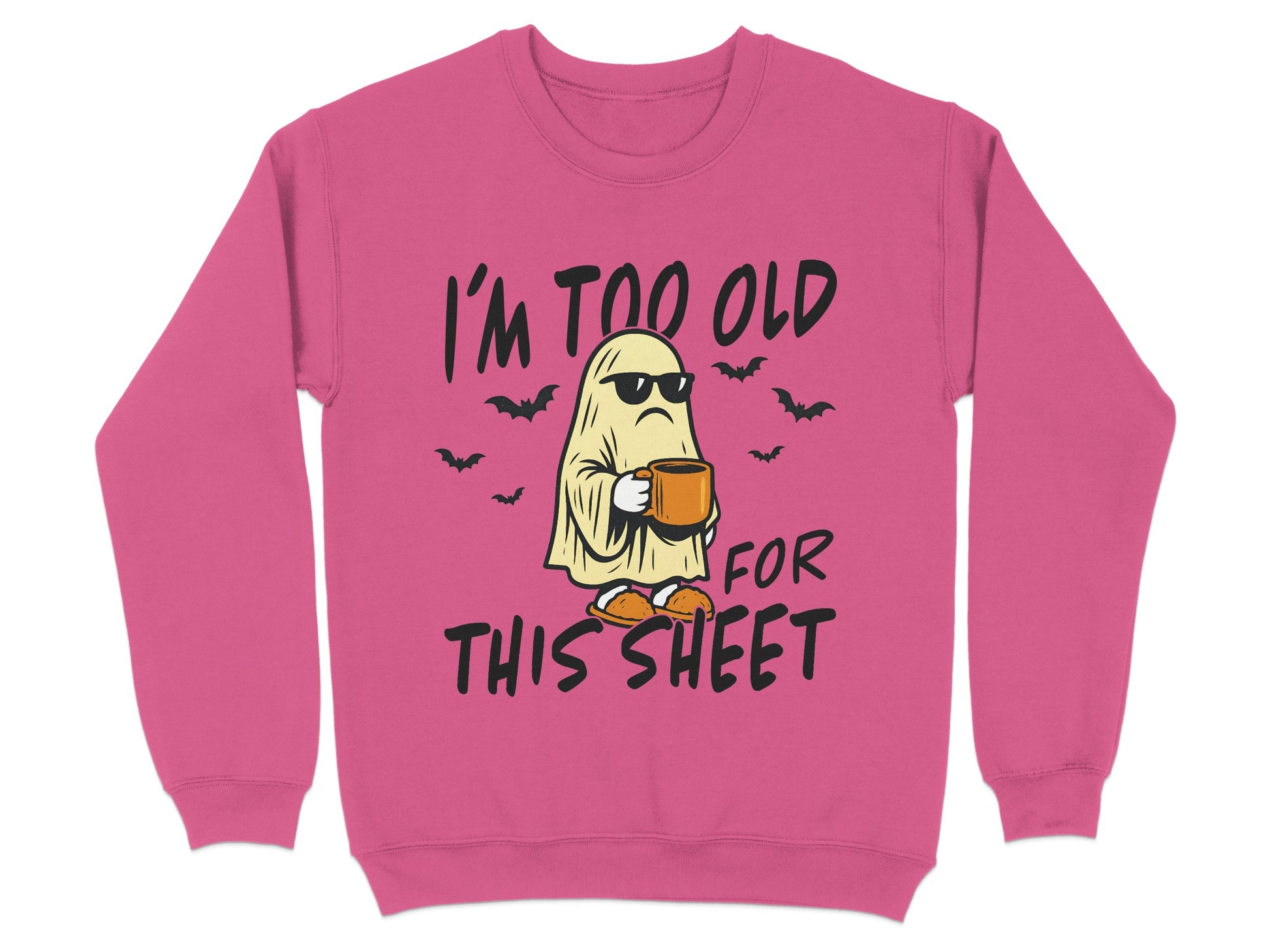 Funny Halloween Ghost I'm Too Old Sweatshirt product