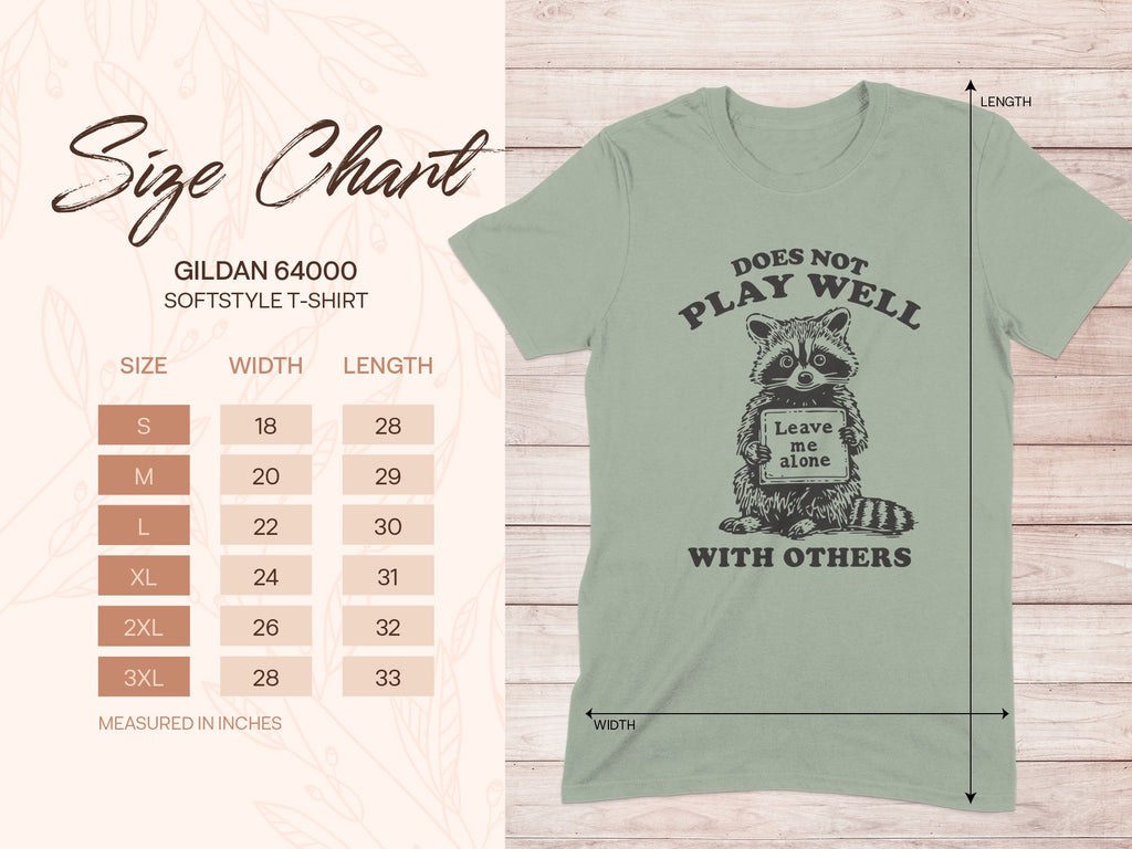 Does Not Play Well with Others T-shirt product type