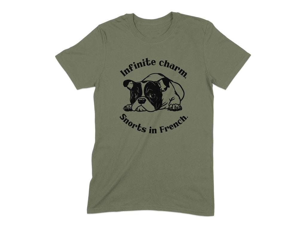 Infinite Charm Snorts in French T-shirt product