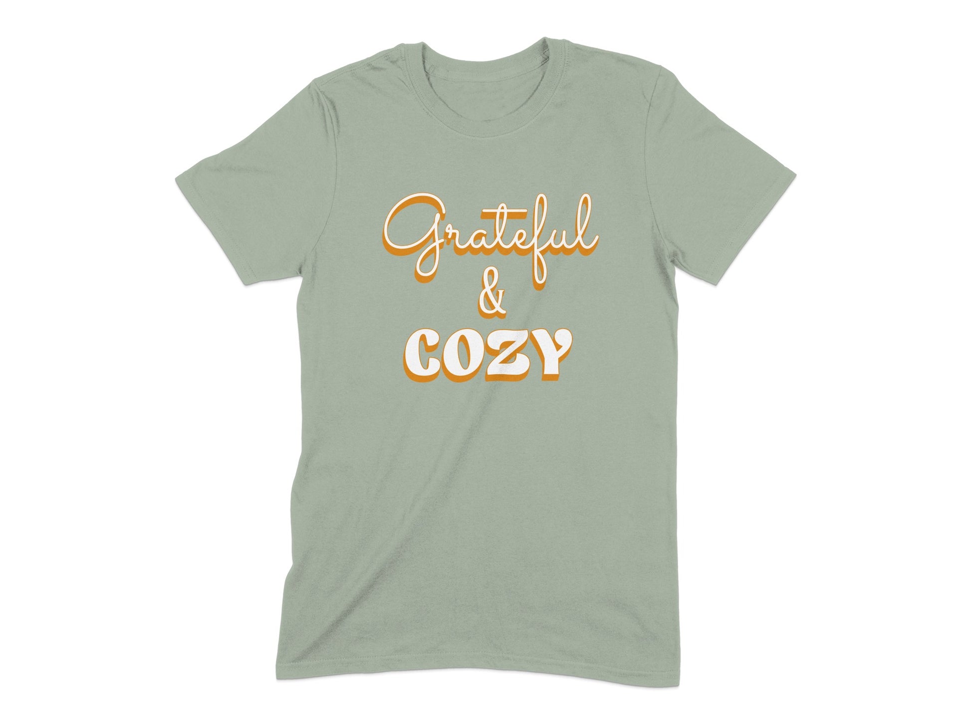 Grateful and Cozy Graphic T-Shirt perfect simple product