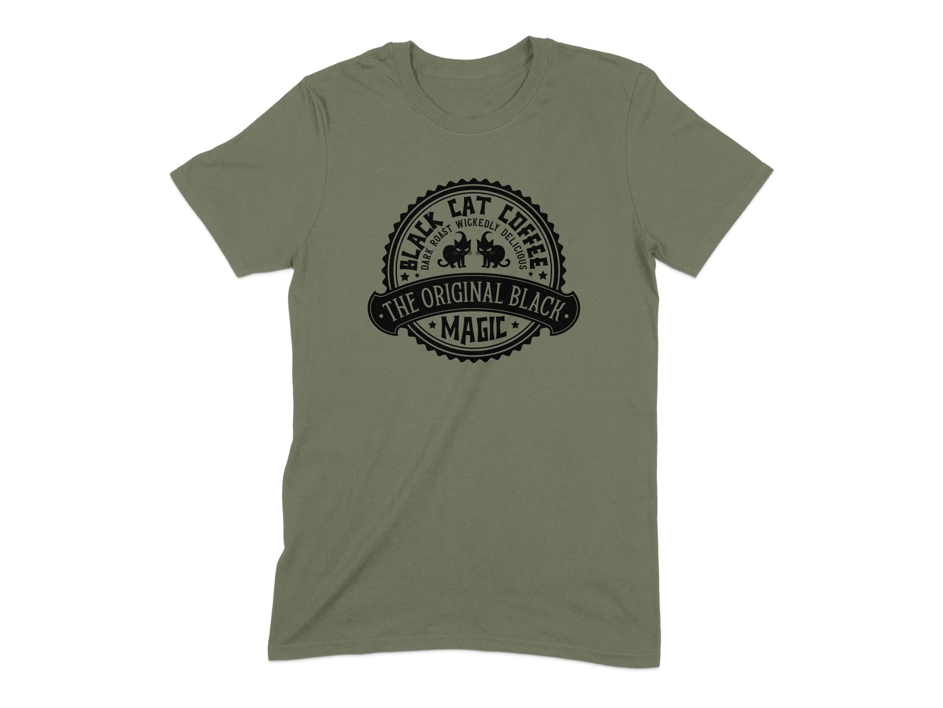 The Original Black Cat Coffee Magic Shirt product
