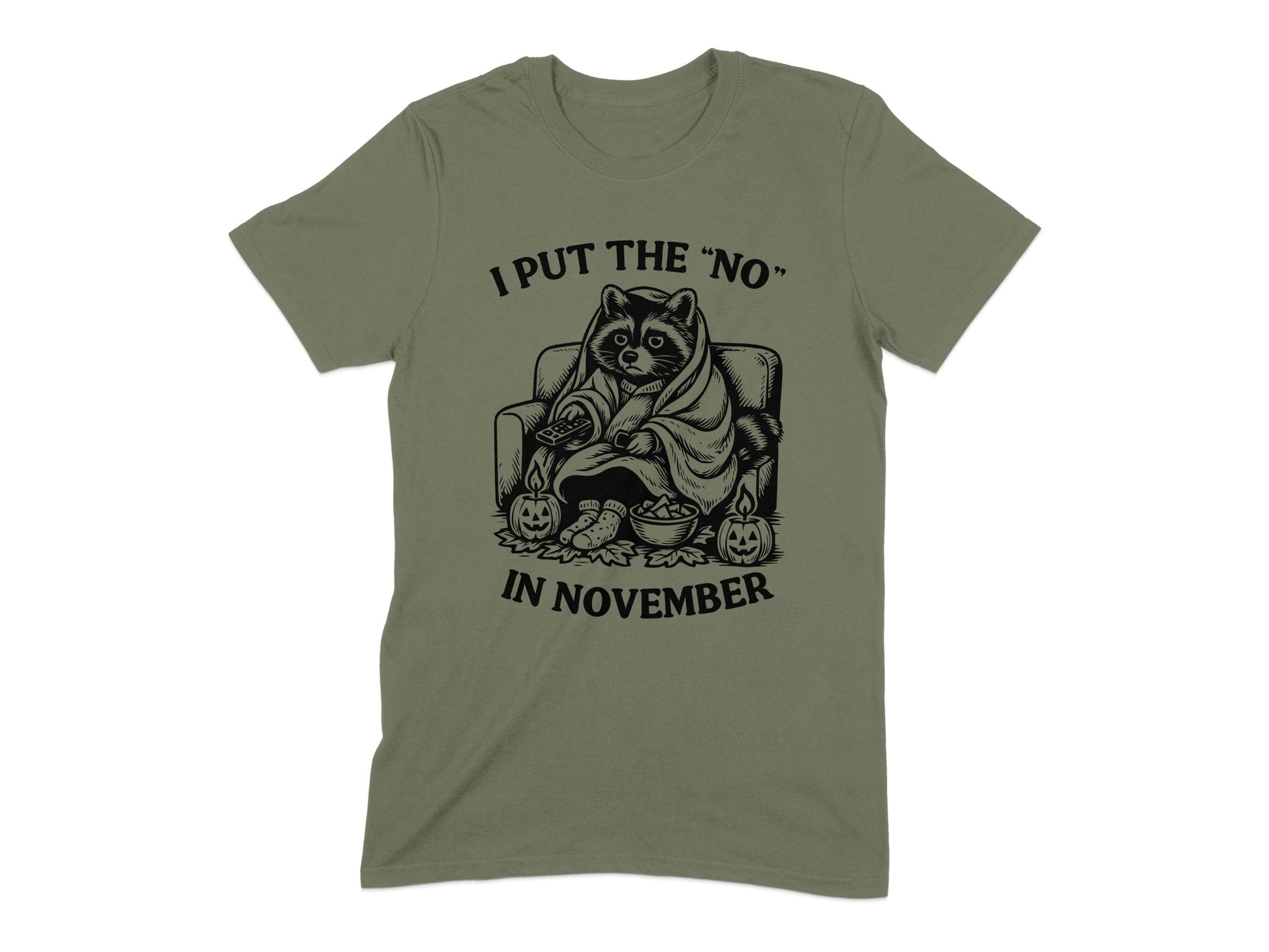 I Put The No In November Graphic Tee product