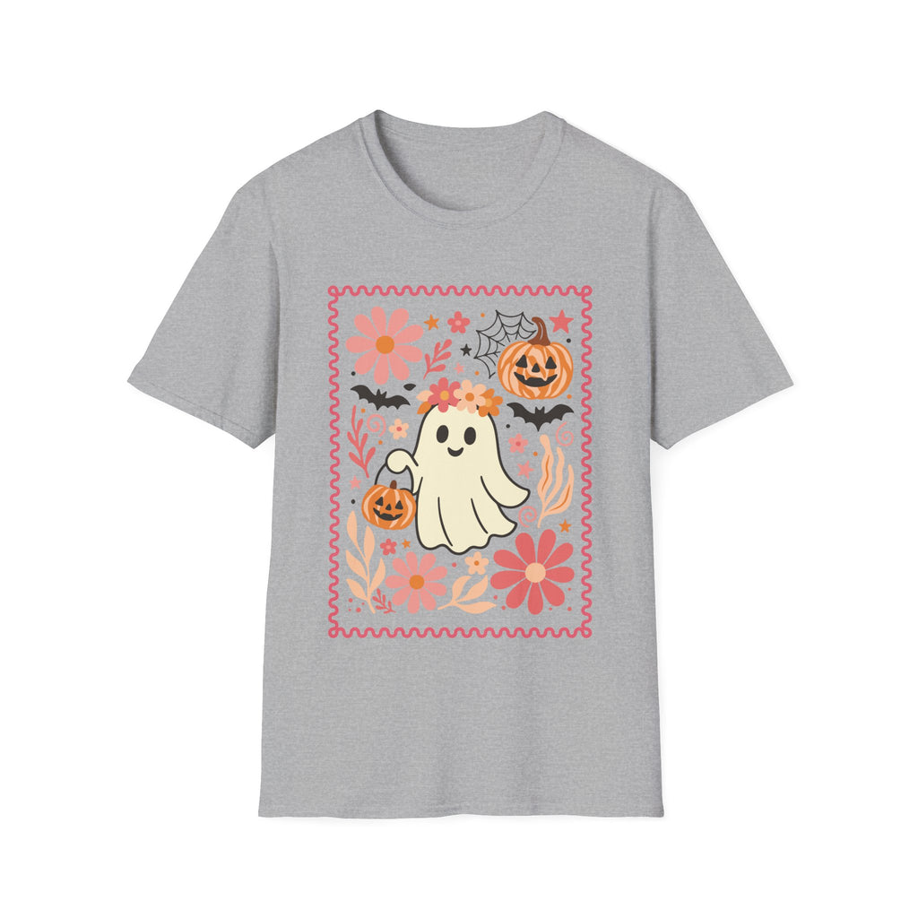 Cute Halloween Pumpkin T-Shirt, Autumn Design XS-5X