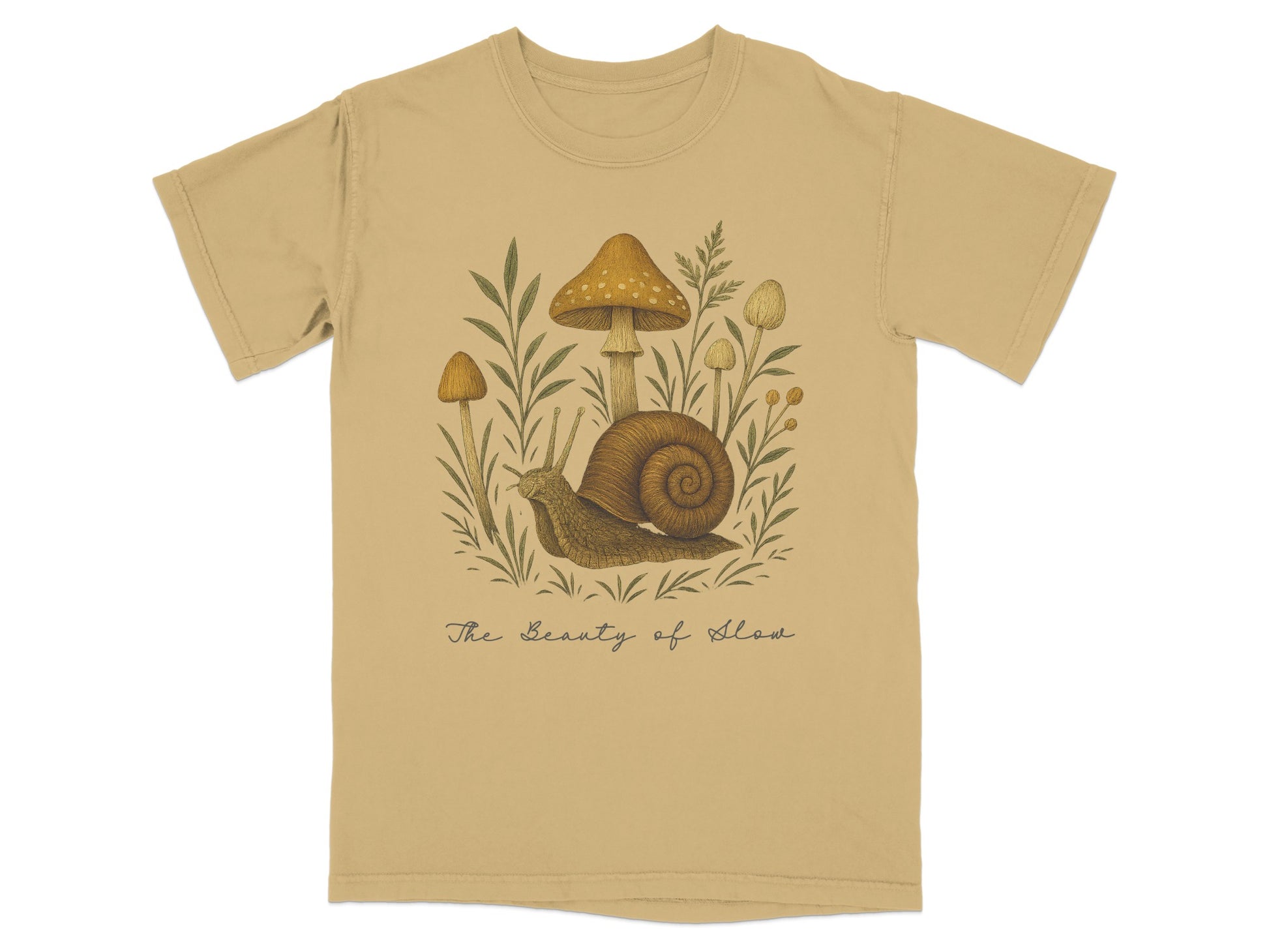 The Beauty of Ideas Snail with Mushroom Design product type