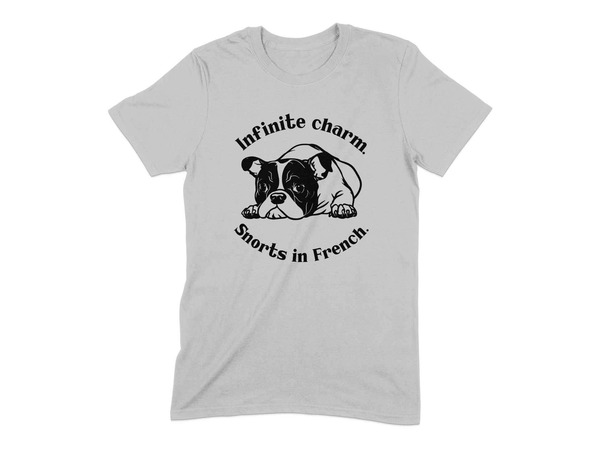 Infinite Charm Snorts In French Graphic T-Shirt product type