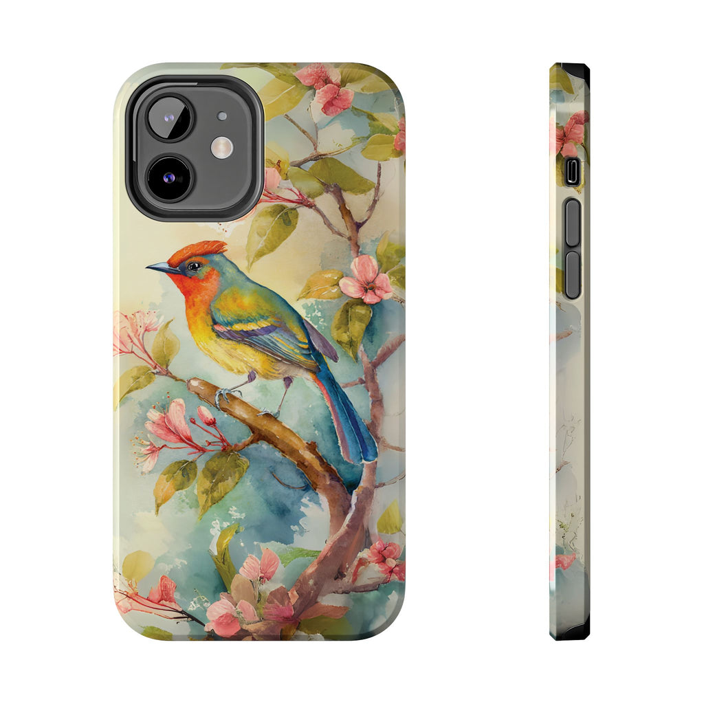 Colorful Songbird Tough Phone Case