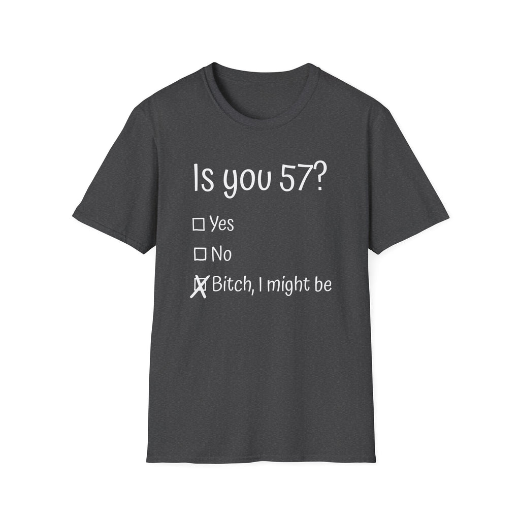 You Is Old Customizable T-shirt | Snarky Tee for Older Woman | Gift for Mom or Grandma | Sweary Tee | Inappropriate Gift | XS-5X