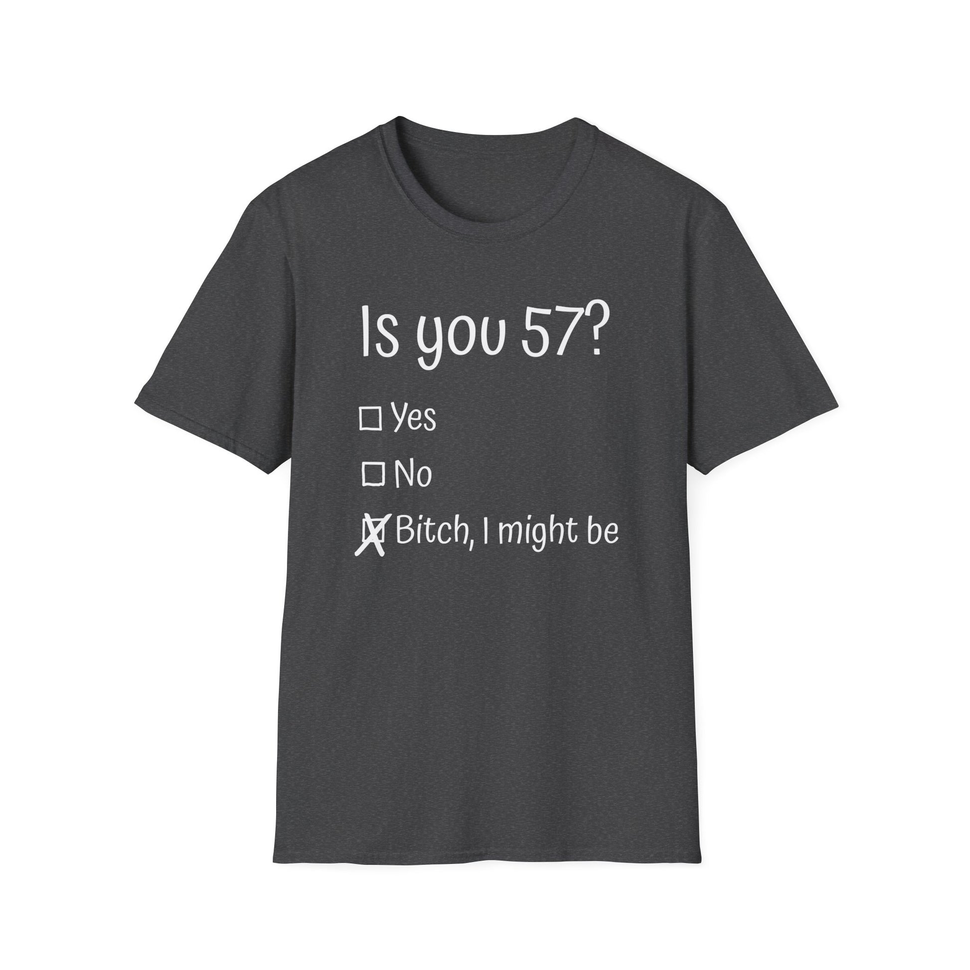 You Is Old Customizable T-shirt | Snarky Tee for Older Woman | Gift for Mom or Grandma | Sweary Tee | Inappropriate Gift | XS-5X