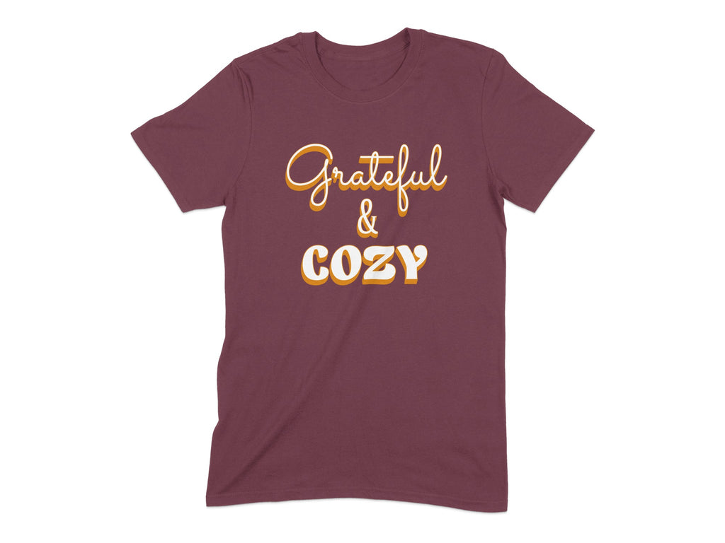 Grateful & Cozy Stylish Statement Tee product type