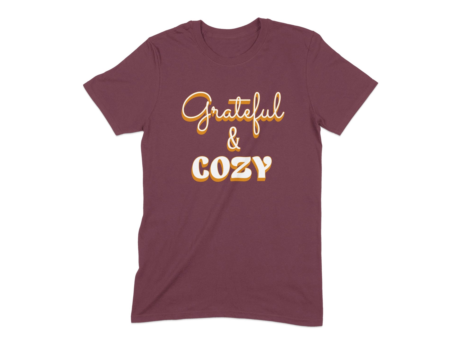 Grateful & Cozy Stylish Statement Tee product type