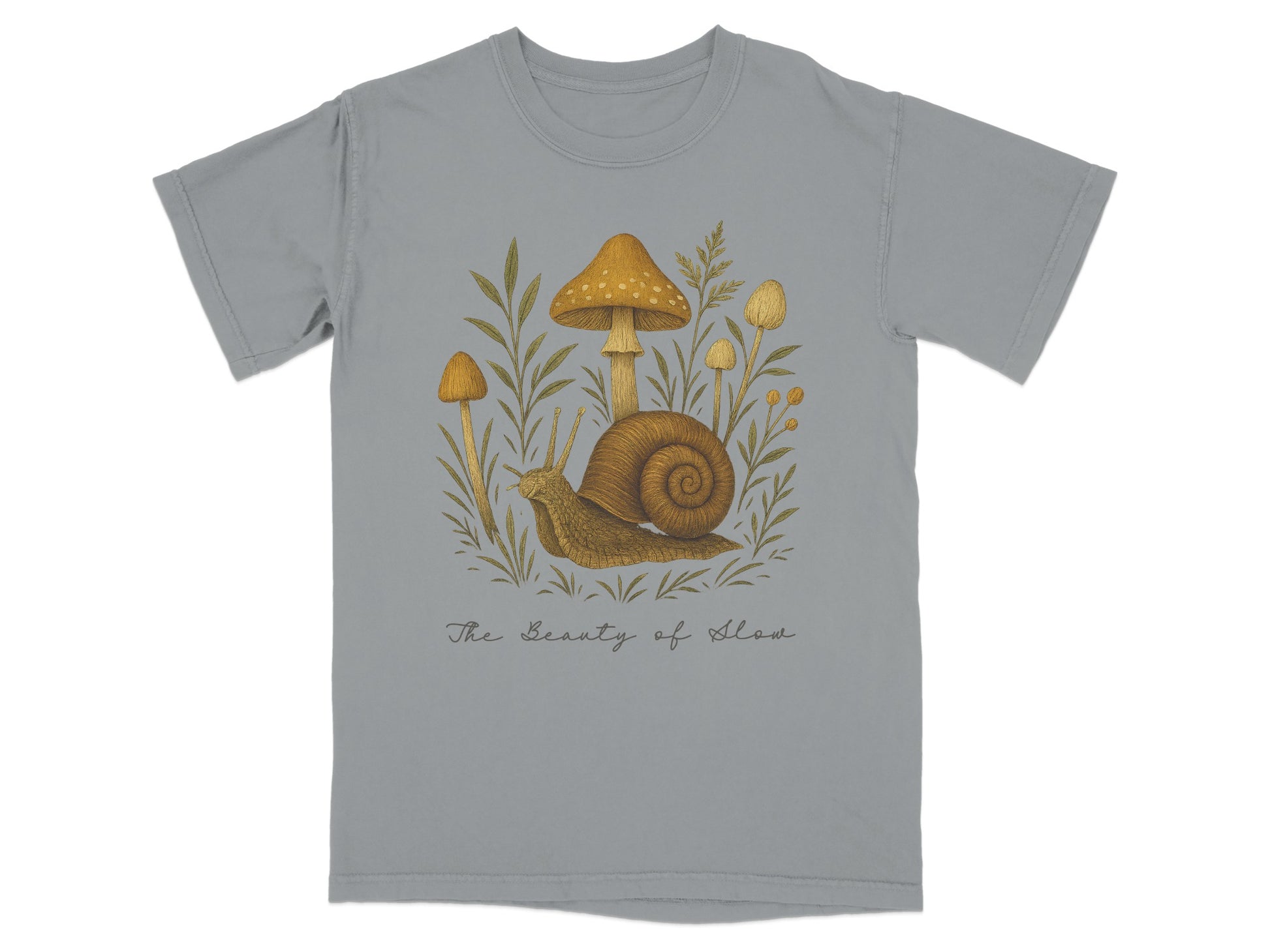 The Beauty of Ideas Graphic Snail T-Shirt Product Type