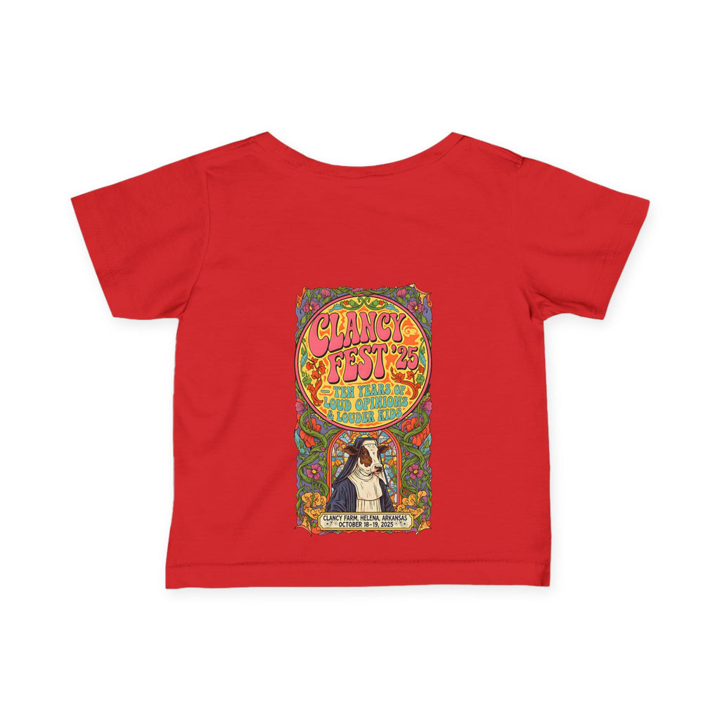 Custom ClancyFest 25 Infant Tee