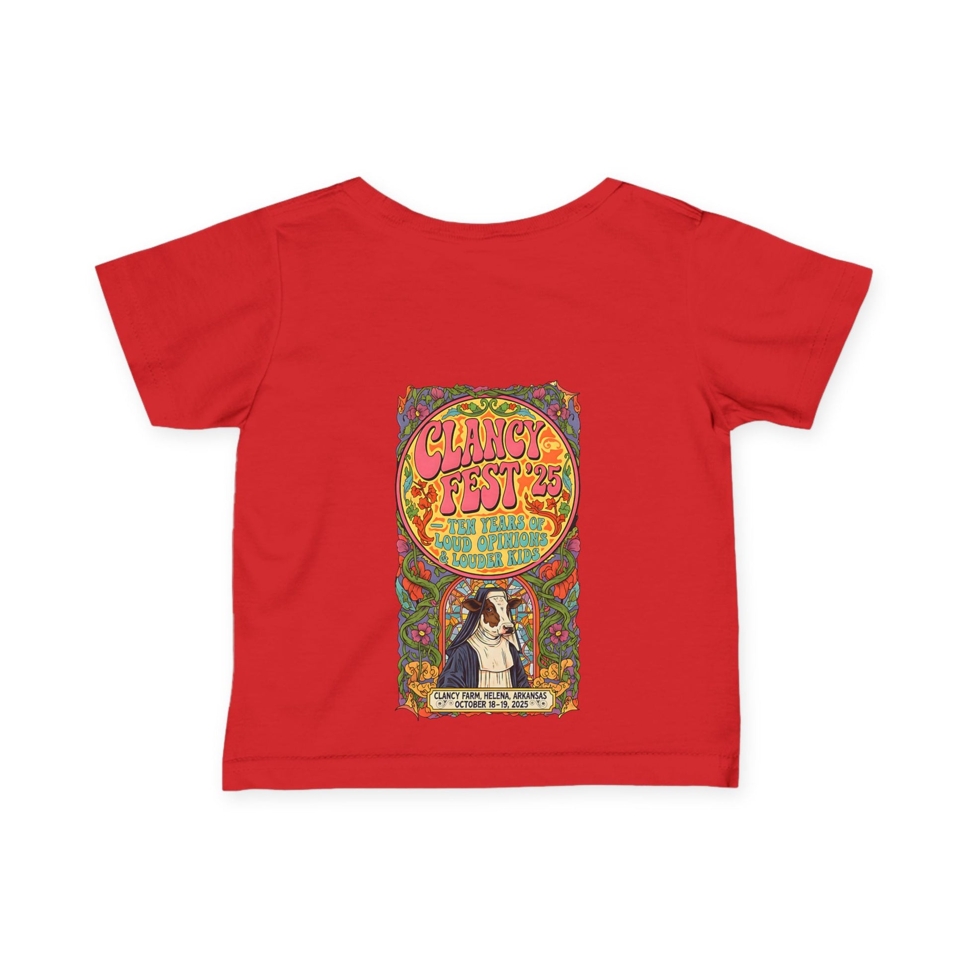 Custom ClancyFest 25 Infant Tee