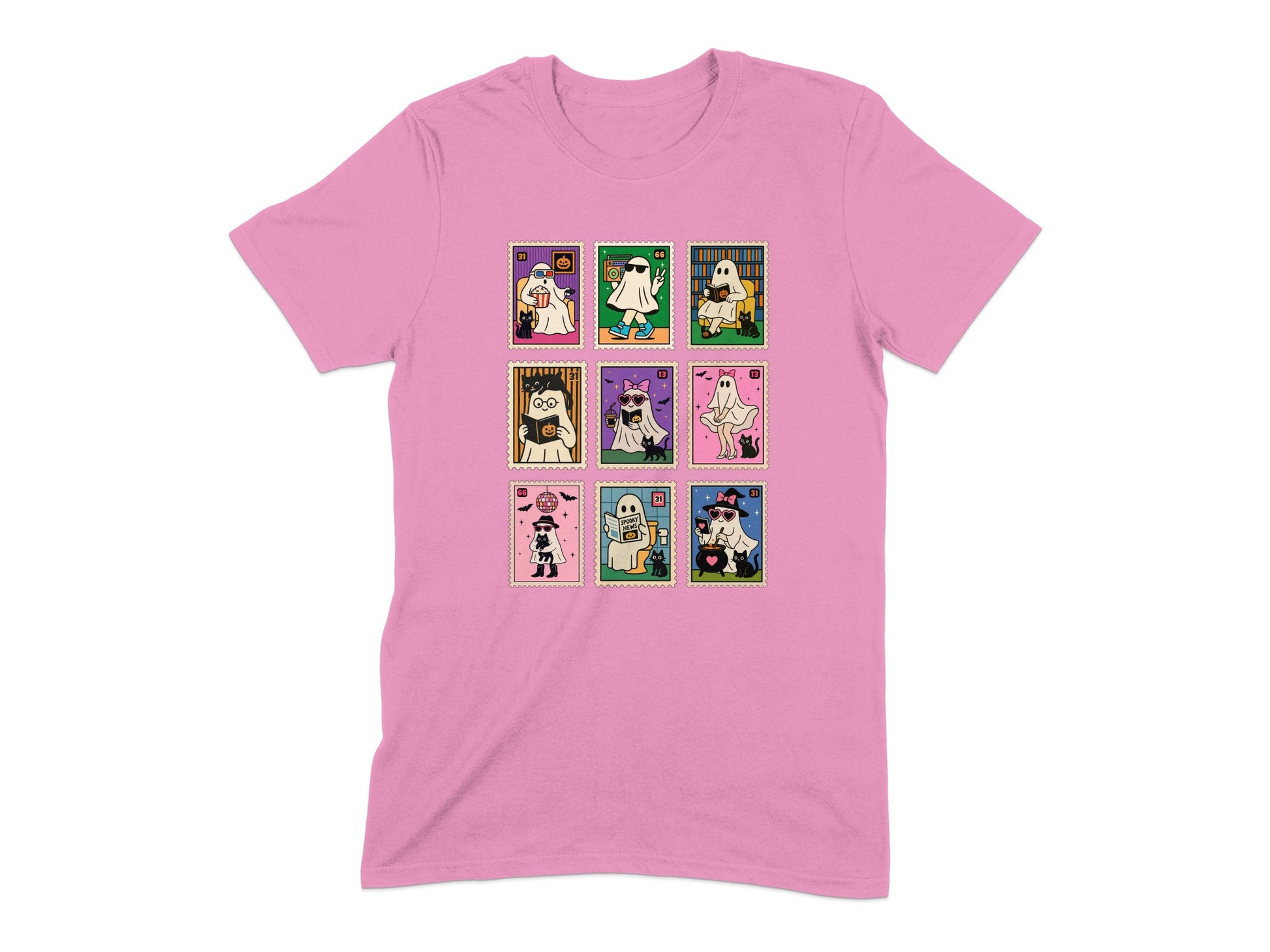 Colorful Ghost Character Design T-Shirt product