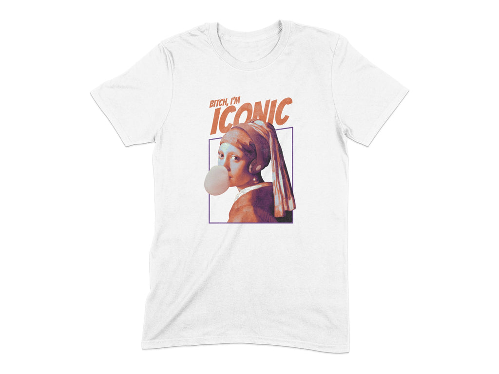 Iconic Art Print Graphic Tee Shirt product