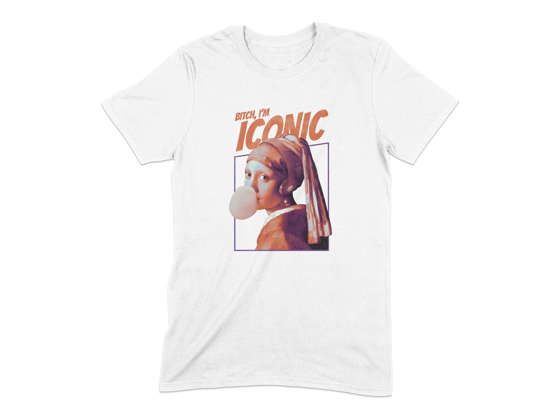 Iconic Art Print Graphic Tee Shirt product