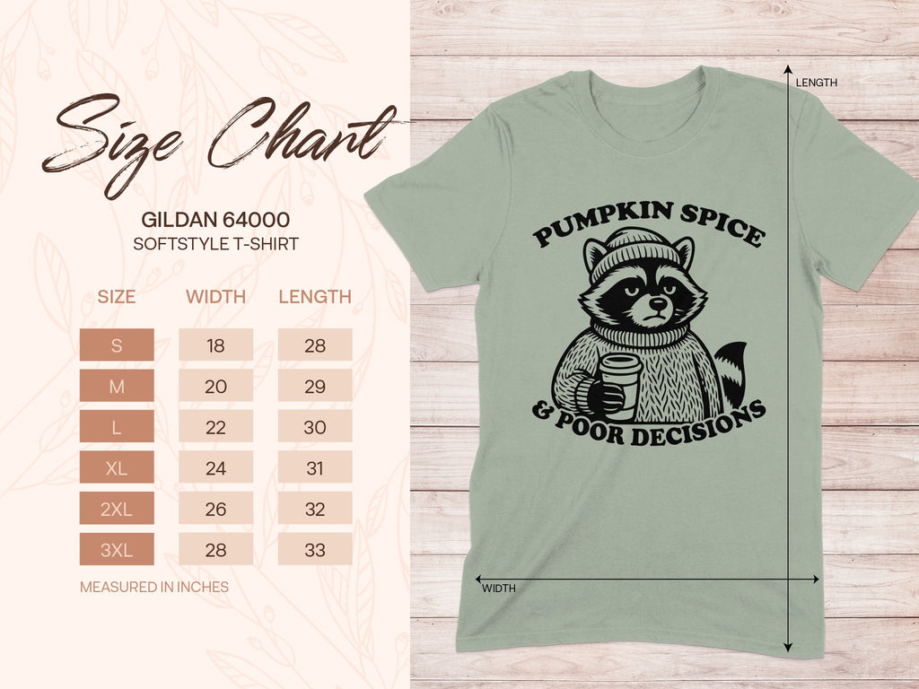 Pumpkin Spice Poor Decisions Graphic T-Shirt product type