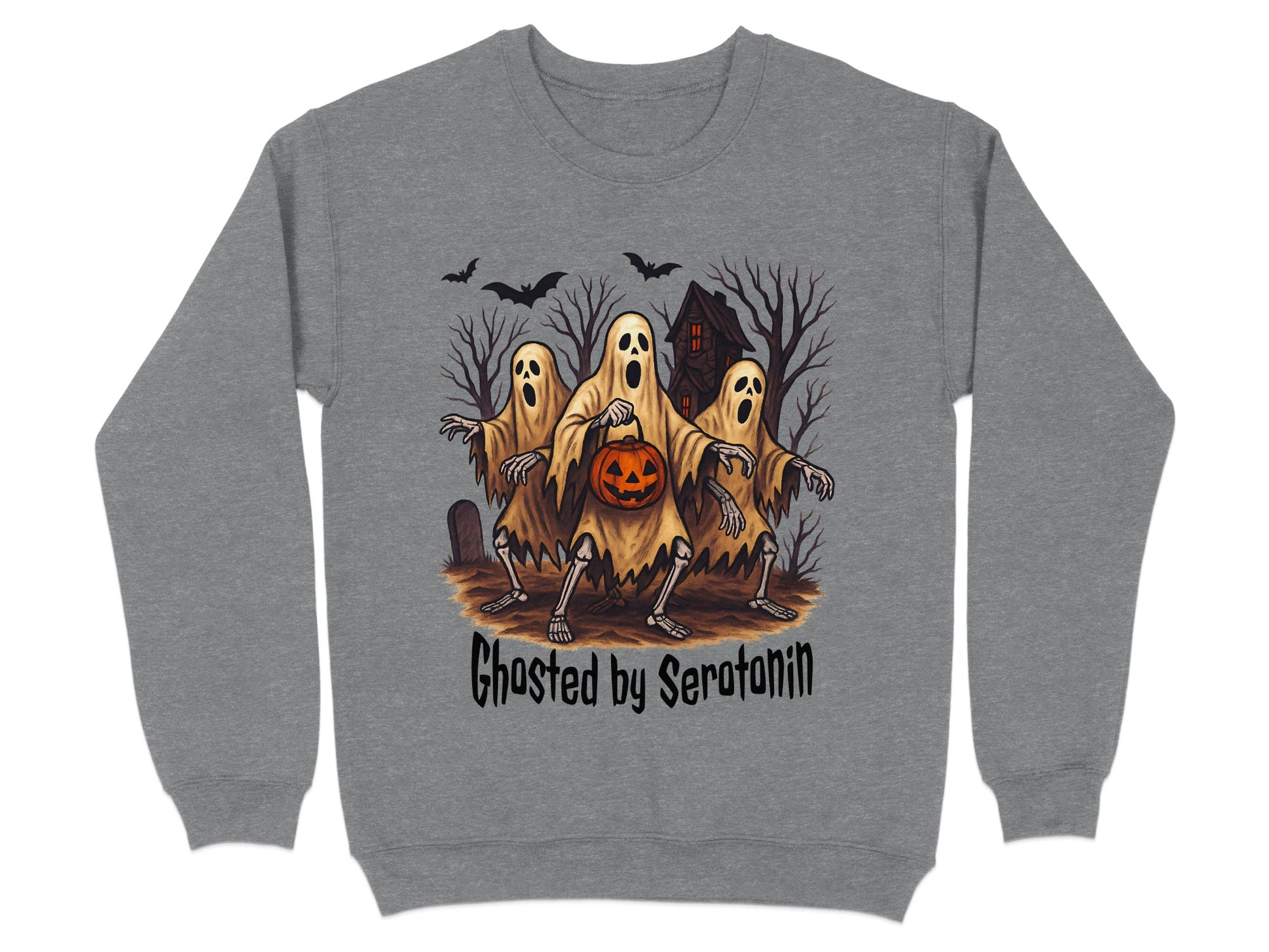 Ghosted by Serotonin Graphic Sweatshirt product type