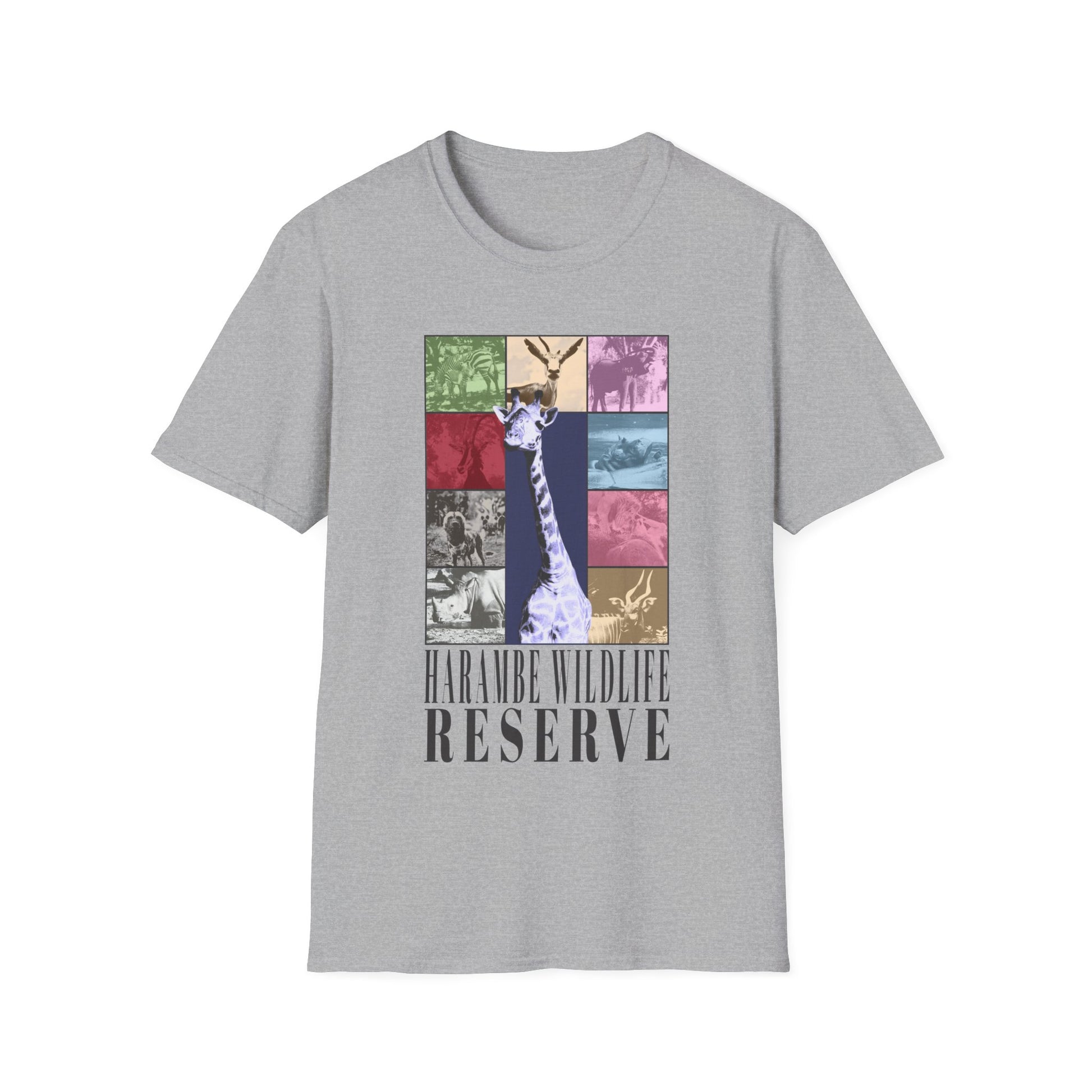 Animal Kingdom WDW Harambe Wildlife Reserve Swift Era Style Unisex Softstyle T-Shirt