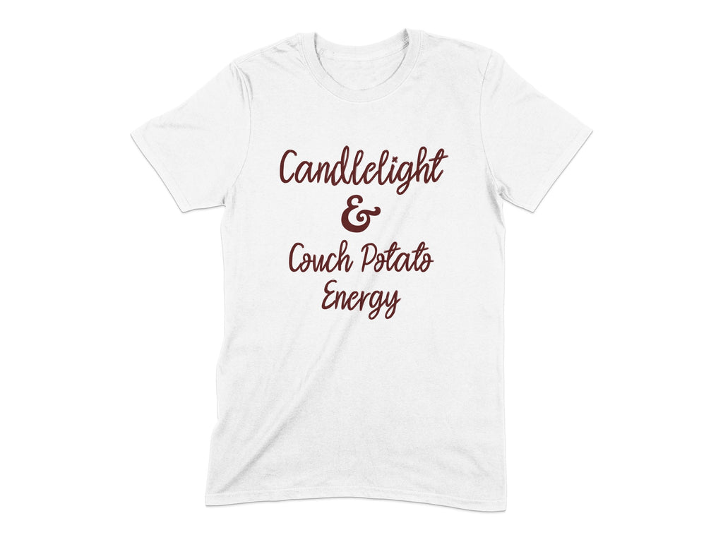 Candlelight Couch Potato Energy T-shirt product type
