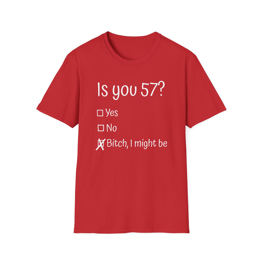 You Is Old Customizable T-shirt | Snarky Tee for Older Woman | Gift for Mom or Grandma | Sweary Tee | Inappropriate Gift | XS-5X