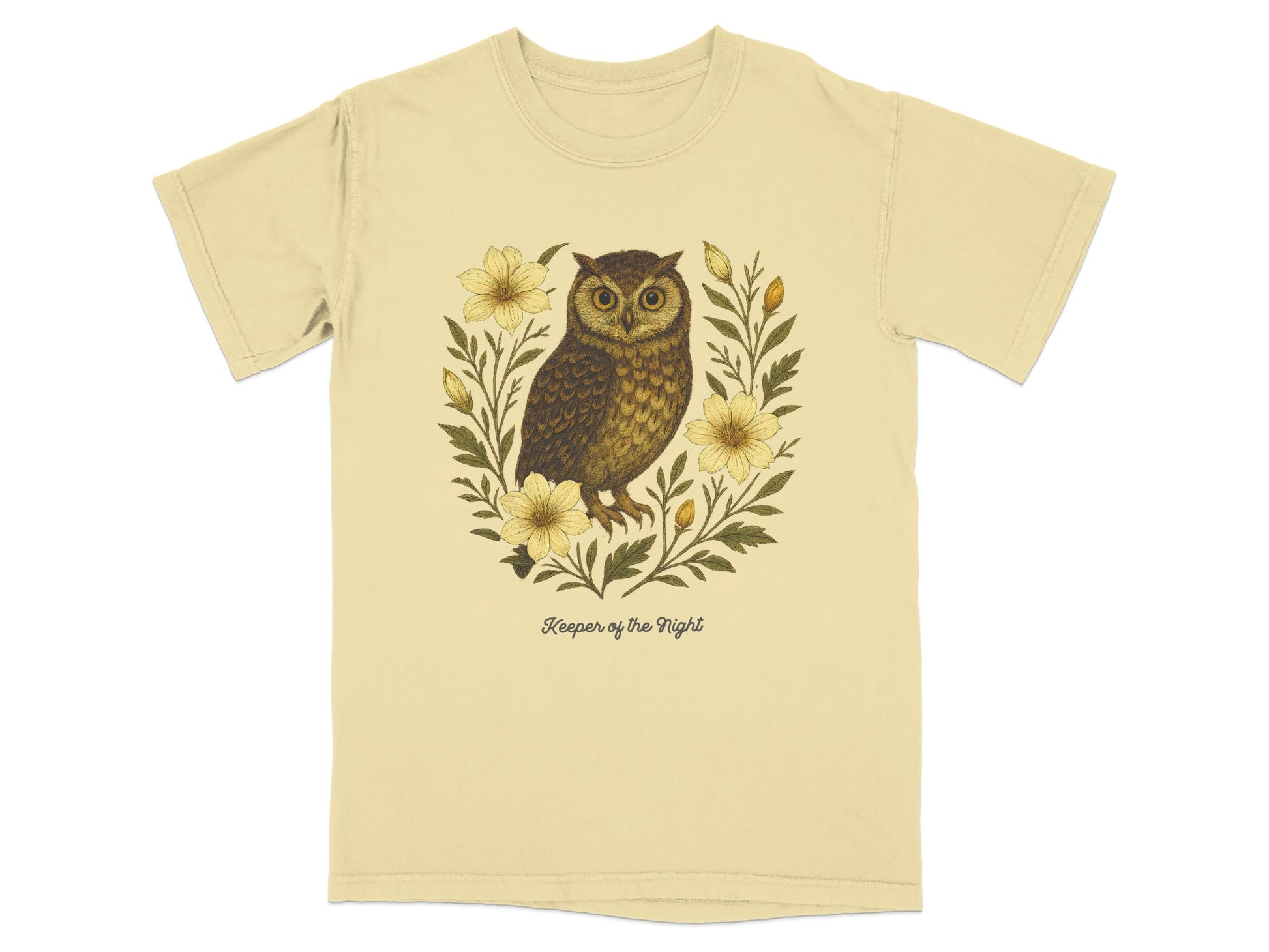 Owl Keeper of The Night Unisex Graphic T-Shirt product type