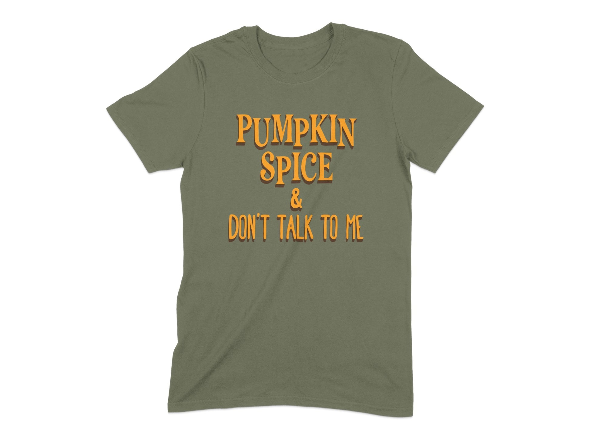 Pumpkin Spice Don't Talk To Me Graphic Shirt product