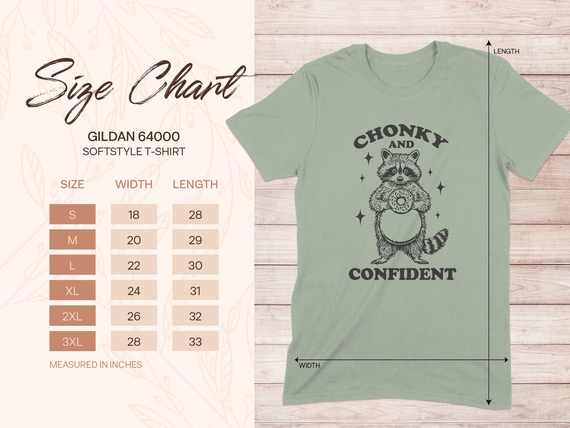 Chonky and Confident Graphic T-Shirt product