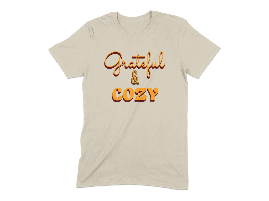Grateful and Cozy Printed Comfortable T-Shirt product