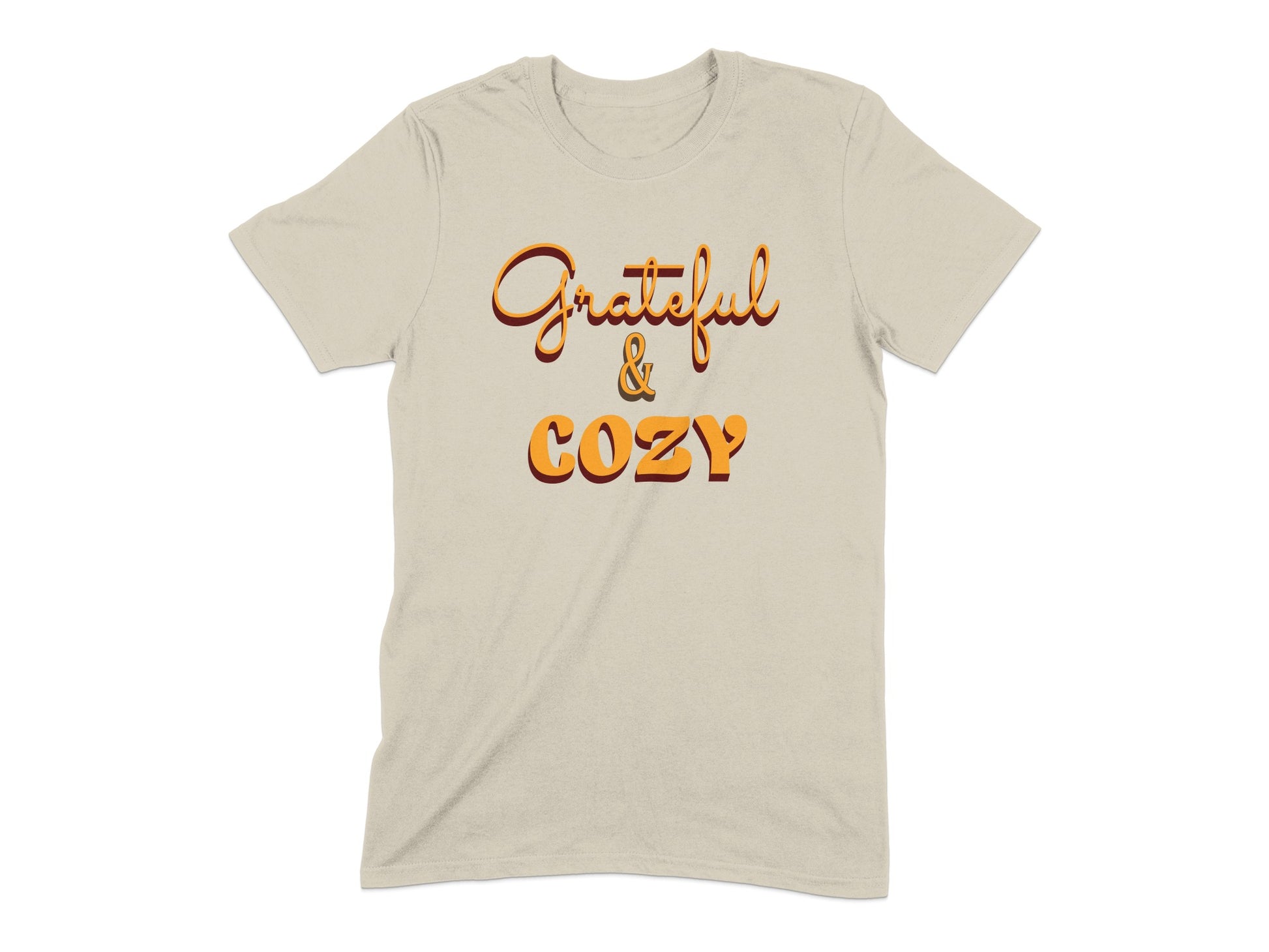 Grateful and Cozy Printed Comfortable T-Shirt product